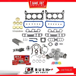 89-93 Engine Rebuild Kit For Ford Mercury Cougar 3.8L V6 OHV 12v DNJ EK4116 - Picture 1 of 19