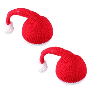 Handmade Christmas Hat Creative Photography Decoration Hat Adorable for Baby - Picture 1 of 11