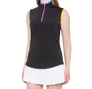G LIFESTYLE GOLF BY GOTTEX Color-Block Mock Neck Shirt - UPF 50+, $69 value - Picture 1 of 6
