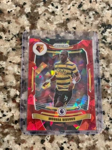 2022 Panini Prizm Premier League RED Ice SSP Moussa Sissoko Watford - Picture 1 of 1