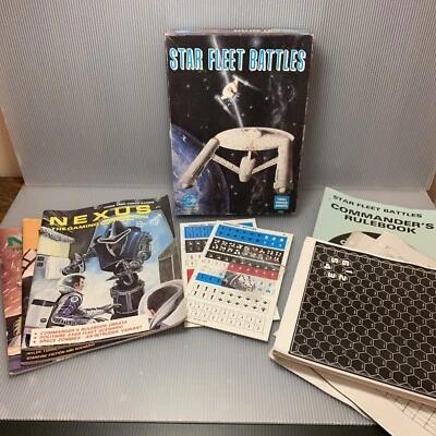 De colección Task Force Star Fleet Battles (Edición Commander) +3 revistas para juegos Nexus Foto 1 de 4