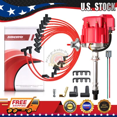 HEI DistributorWire Pigtail for Small Block Chevrolet C10GMC 302 350 400 454 65k Foto 1 de 4