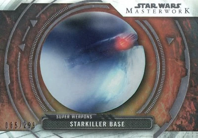 Star Wars Masterworks 2018, Starkiller Base SW-4 Super Weapons Card #065/299 - Image 1 of 2