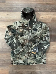 Under Armour UA RUT Windproof Scent Control Microfleece Forest Camo Jacket Mediu - Picture 1 of 11
