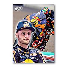 Brad Binder Pole Position Sketch Card Limited 02/30 Dr. Dunk Signed