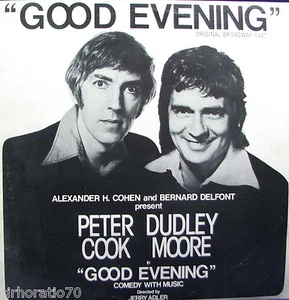 Peter Cook & Dudley Moore  GOOD EVENING  LP -  SirH70 - Imagen 1 de 3