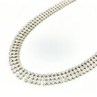 Jewelry Necklace Diamond 10ct White Gold 1317026