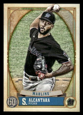 Sandy Alcantara 2021 Topps Gypsy Queen #168   Miami Marlins - Image 1 of 2
