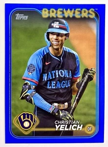 2024 Topps Update '24 All-Star Game Blue #ASG17 Christian Yelich - Picture 1 of 2