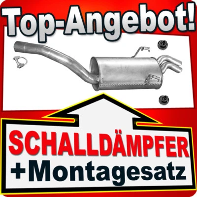 Silencieux d'échappement pour CITROEN JUMPY PEUGEOT EXPERT FIAT SCUDO 1.9TD 2... - Photo 1/2