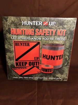 Hunter Safety Kit, Hunter Up, TRAIL TAPE, TREE WRAP, KEEP OUT SIGN, - Image 1 of 2