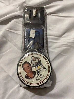 Jeremy Roenick Hockey Puck  souvenir - Image 1 of 4