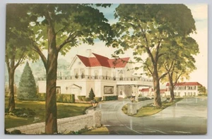 Col Sanders Claudia Sanders Dinner House Shelbyville KY Chrome Postcard - Picture 1 of 2