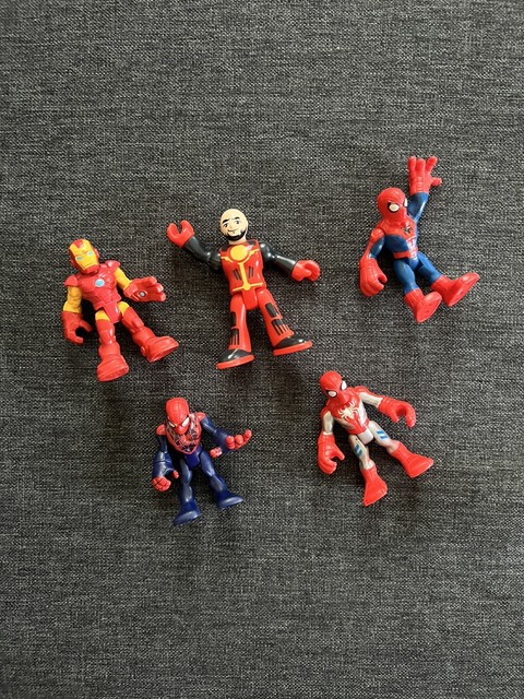 Toys Superheroes LMNOP & F With All the Gems Figures the 