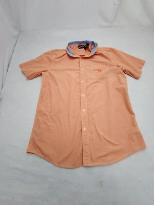 Camisa con botones Chaps Easy Care Ralph Lauren Corporation naranja rojizo para hombre Foto 1 de 4