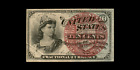 Usa - 10 Cents Fractional Currency 1863 Fr.1259, P.115C Sup / Xf