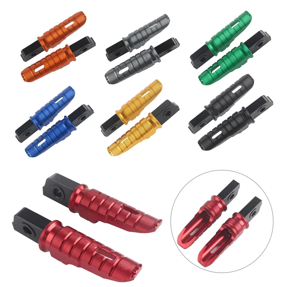 Reposapiés delanteros de aleación de aluminio para Aprilia RS125/150/TUONO125 CNC T6063 Foto 1 de 4