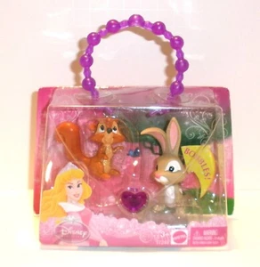 Muñecas Bobbles Princesas Disney De Colección - Animales de la Bella Durmiente Nuevas - Imagen 1 de 3