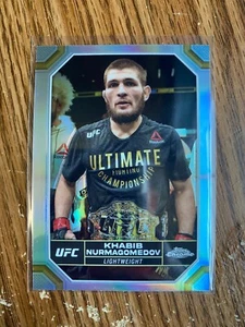 2024 Topps Chrome UFC Khabib Nurmagomedov #112 Silver Refractor - Picture 1 of 1