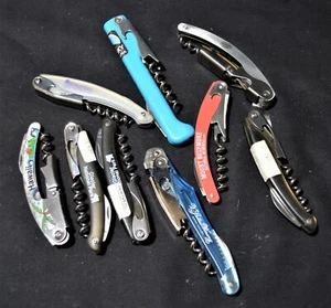 Corkscrew, Waiter’s Bar Friend, Many Colors, Foil Knife, Bottle Opener, Qty 1 - Picture 1 of 6