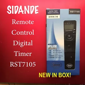 Camera Digital Timer Remote Control Model RST-7105 - Photo 1 sur 5