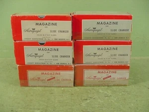 Lot of 6 Vintage Airequipt Magazine for Automatic Slide Changer In Box - Picture 1 of 8