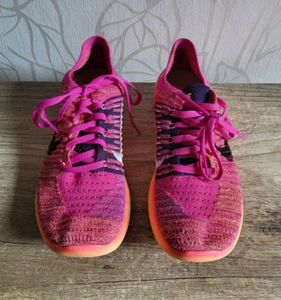Nike Free RN Flyknit Damen 831070-601 Schuhe Sneaker Running Pink Gr. 38,5 - Bild 1 von 8