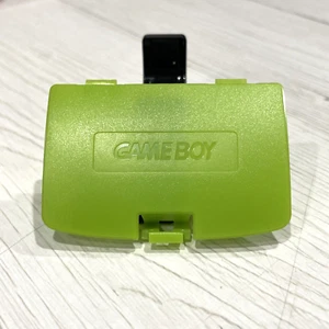GAMEBOY COLOR COVER COPRIBATTERIA VERDE LIME TRASPARENTE TAPPO VANO BATTERIA - Bild 1 von 2