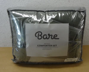 Bare Home Goose Down Alternative Comforter 2 Pc Set Twin/Twin XL Cypress Green - Picture 1 of 8