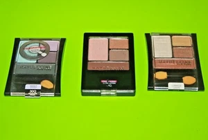 Maybelline Expert Wear EyeShadow #30Q :#80Q & #44Q Lot Of 3 Sealed/New - Picture 1 of 2
