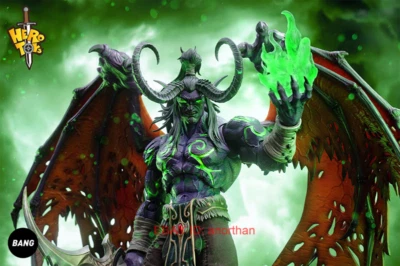 Hero Toys WOW Demon Hunter Illidan Stormrage 24cm Action Figure Gift In Stock Foto 1 de 4