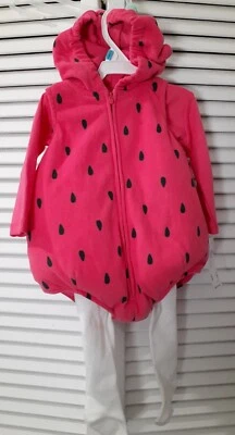 CARTERS BABY Child LADY BUG outfit Toddler Costume  Size 3-6 Months Pink Party - Image 1 of 4