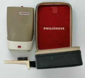 Máquina afeitadora eléctrica/batería Holland vintage Philipshave probada y funcionando - Imagen 1 de 8