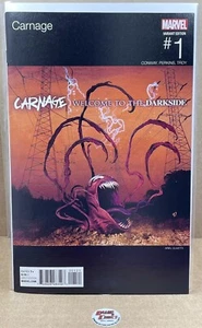Carnage #1 Ariel Olivetti Hip Hop Cubierta Marvel Comics 2015 Casi Nuevo - Imagen 1 de 11