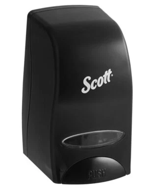 Dispensador de jabón Scott Skin Care, montaje electrónico en pared sin contacto 92148-04 negro Foto 1 de 4