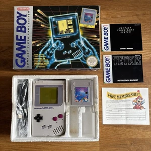 Nintendo Gameboy DMG-01 Console UKV in scatola buone condizioni - Foto 1 di 10