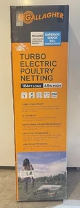 Gallagher Electric Fence A207015 Turbo Electric Poultry Netting 164 ft x 48 in - Picture 1 of 5