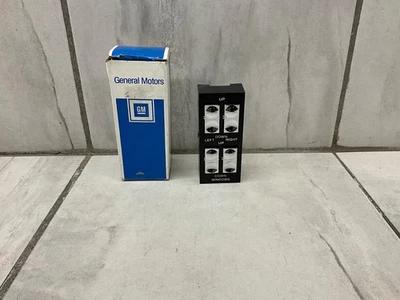 NUEVO OEM 1985-1993 CADILLAC SEDÁN DEVILLE LH INTERRUPTOR DE VENTANA PRINCIPAL DELANTERO #20731007 Foto 1 de 4