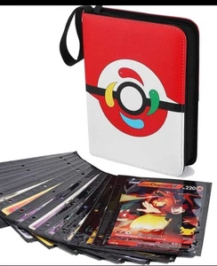 Carpeta de cartas Karly Pro compatible con cartas Pokémon Jumbo 100+ bolsillos de sujeción - Imagen 1 de 6