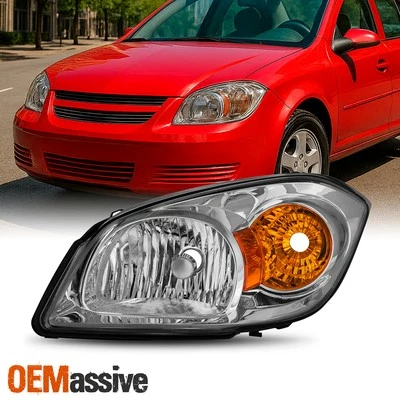 Faro conductor izquierdo/estilo OE para 05-10 Chevy Cobalt 05 06 Pontiac Pursuit G5 Foto 1 de 4