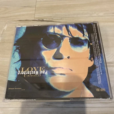 PAUL WESTERBERG  Love Untold  promo PICTURE DISC CD single 1 Track NM - Image 1 of 2