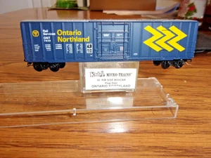 Micro-trains a 27040 N-scale Ontario Northland Boxcar #7629 - Picture 1 of 2