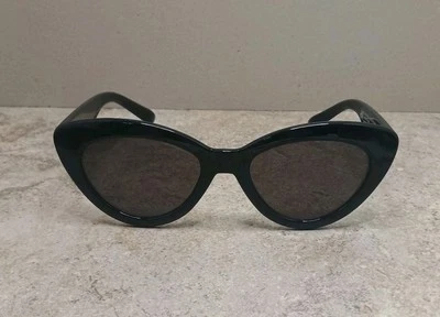 H&M Cat Eye Sunglasses Black Frame Gray Lens 0696735 Women's Ladies UV Protect - Image 1 of 4