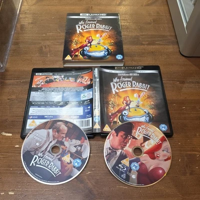 Who Framed Roger Rabbit 4K UHD Blu-ray Slipcover Included - Image 1 of 3