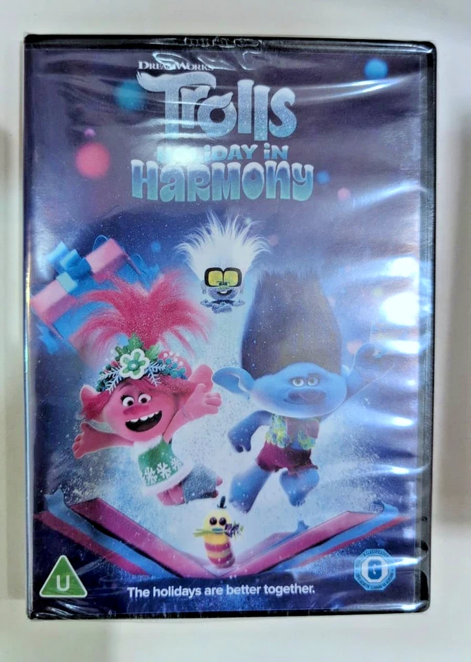 THE TROLL HOLIDAY IN HARMONY     BRAND NEW SEALED GENUINE UK DVD - Image 1 of 2