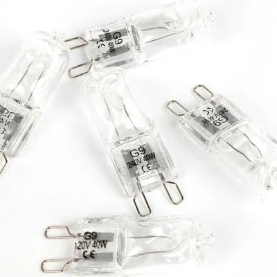 10 X G9 Halogen Bulbs 25W/40W/60W Warm White Filament Lamp Replacement Led - Image 1 of 4