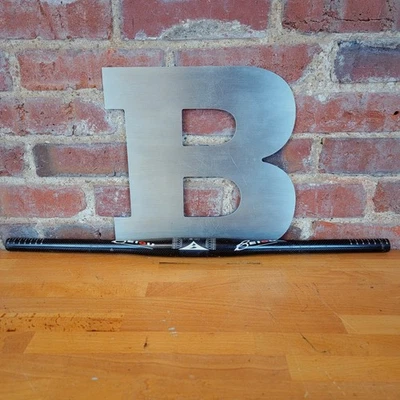 Manillar plano de fibra de carbono BEIOU 31,8 mm abrazadera 620 mm ancho 154 g MTB barra plana j17 Foto 1 de 4