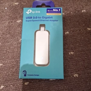 TP-LINK USB 3.0 to Gigabit Super Speed Ethernet Network Adapter UE300 (SEALED) - Afbeelding 1 van 4