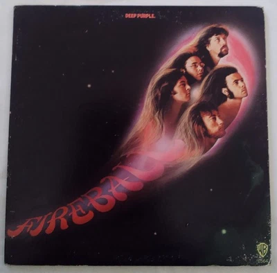 Deep Purple Fireball Record LP Warner Brothers 2564 1971 Very Good Condition  - Image 1 of 4