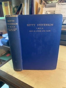 Betty Stevenson, Y.M.C.A. Croix de Guerre avec Palme 1920 Good World War 1 HB - Bild 1 von 1